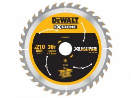 DEWALT FlexVolt XR Table Saw Blade 210mm x 30mm 36T £58.49